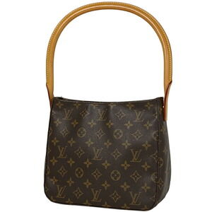 Louis Vuitton Looping Shoulder Bag Monogram Brown